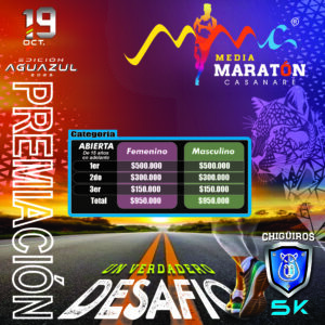 Postes Premiación 5K
